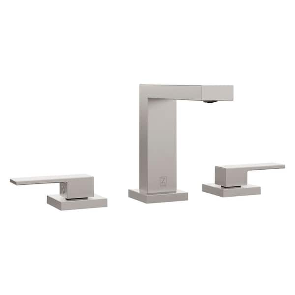 ZLINE Rubicon Modern Widespread Bath Faucet in Brushed Nickel (RBCN3-BF-BN)