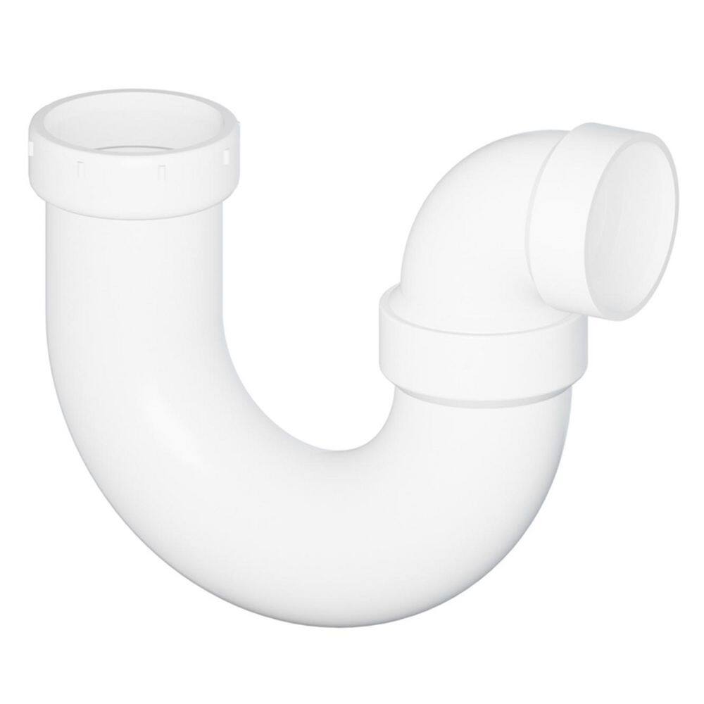 1-1/2 in. PVC DWV P-Trap with Threaded Union Plastic Nut H x H, White Rigid PVC Drain, Waste and Vent Fitting, (25 Pack) price history on PriceWatchPro