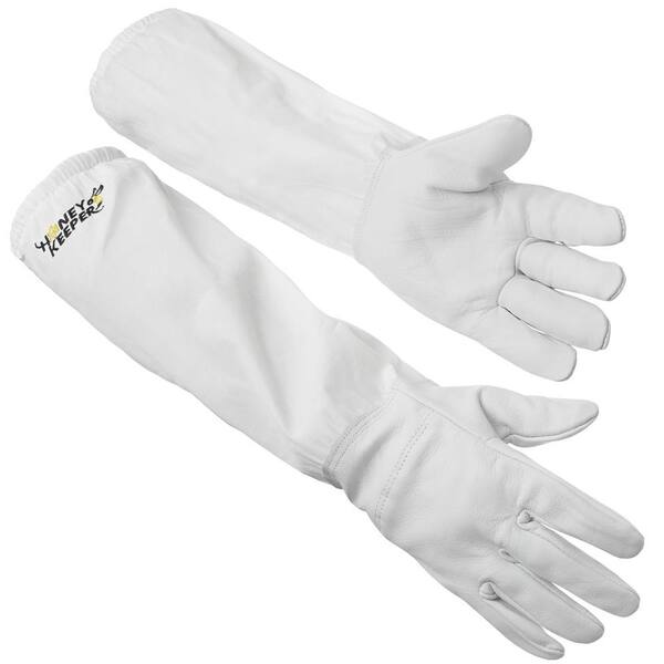 Honey Keeper X-Large Goatskin and Cotton Gloves Pair