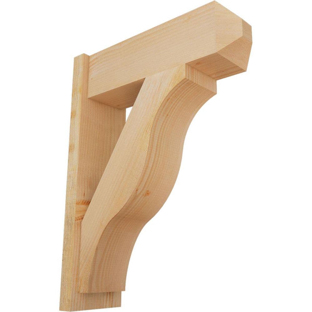 8 in. x 32 in. x 24 in. Douglas Fir Fuston Craftsman Rough Sawn Outlooker price history on PriceWatchPro