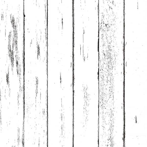 ilemong White and Black Striped Peel and Stick Wallpaper Self-Adhesive (2-Rolls/Covers 28.74 Sq. Ft.)