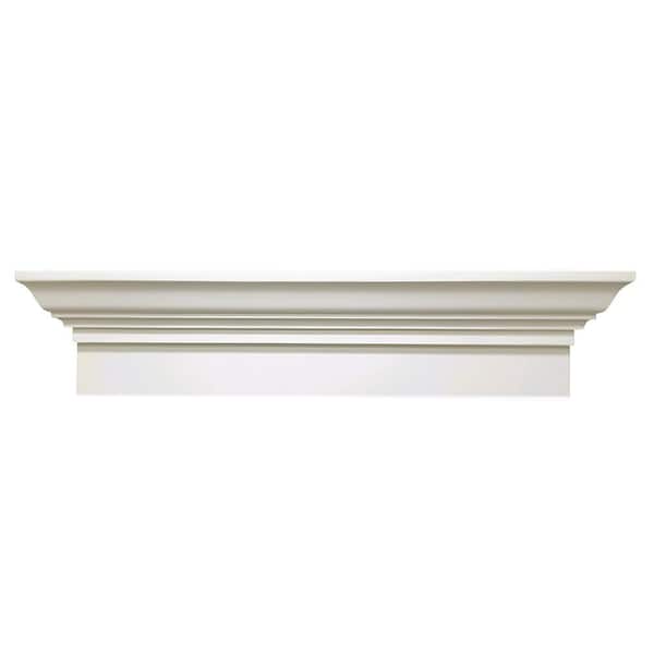 Focal Point 4-3/8 in. x 9 in. x 96 in. Polyurethane Crosshead Moulding