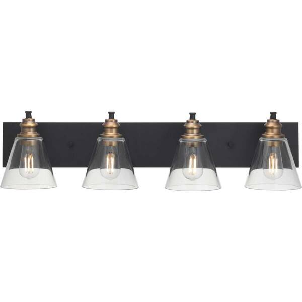 Hampton bay deals bathroom vanity lights