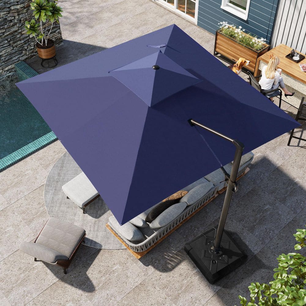 Pellebant Double top 11 ft. x 11 ft. Rectangular HeavyDuty Aluminum