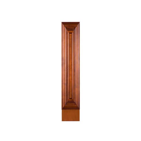 LIFEART CABINETRY Cambridge Assembled 6x34.5x24 in. Base Spice Drawer Cabinet in Chestnut