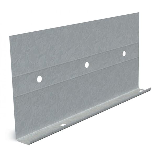 ClarkDietrich 1-3/8 in. x 10 ft. Galvanized J-Trim High Back 3-1/2 in. with Weep Holes