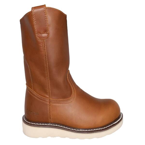 composite toe wellington work boots