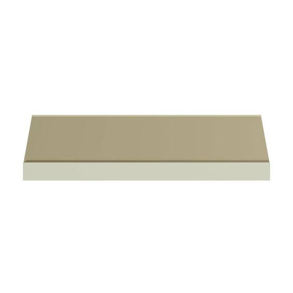 Ekena Millwork Margot 2.375 in. D x 3.375 in. W x 96 in. L Polyurethane Crown Moulding