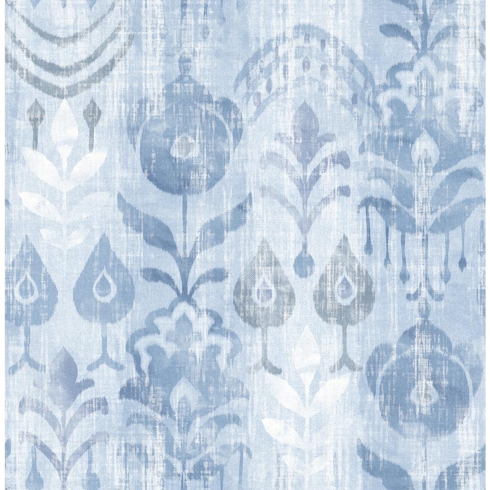 Pavord Floral Shibori Blue Nonpasted Non Woven Wallpaper price history on PriceWatchPro