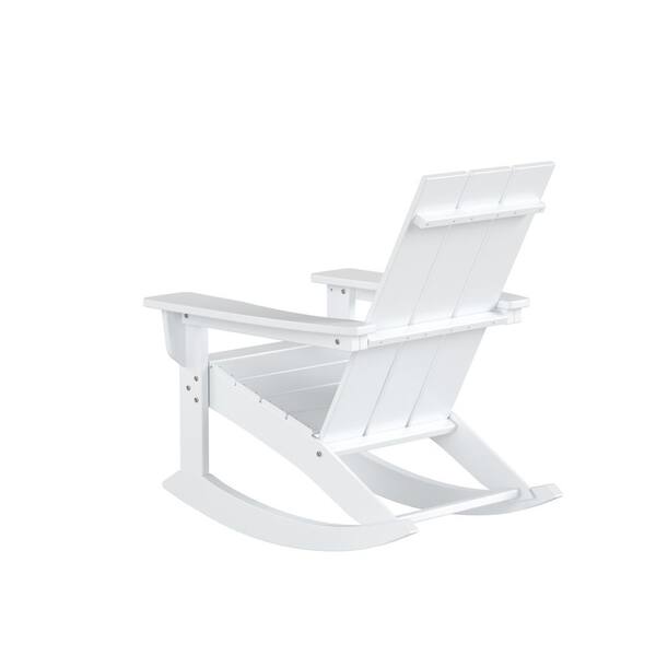 outdoor rocking chair set white