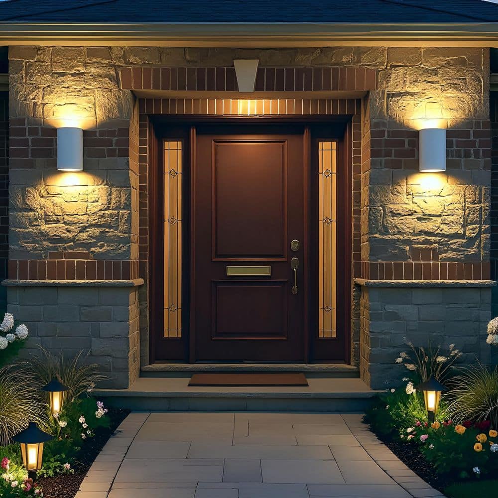 Outdoor Cylinders Small 1-Light Textured White StoneStrong Dark Sky Outdoor Wall Lantern price history on PriceWatchPro