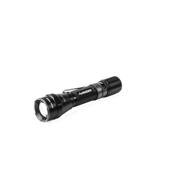 1800 Lumens Dual Power LED Rechargeable Tactical Focusing Flashlight