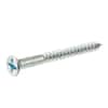 Everbilt #8 1 in. Phillips Flat-Head Wood Screws (100-Pack) 20992 - The ...