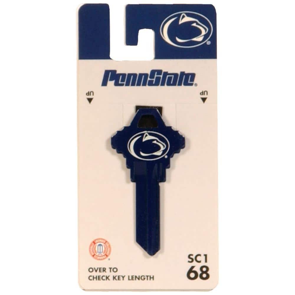 Hillman #68 NCAA Penn State Nittany Lions Key Blank 89979 - The Home Depot