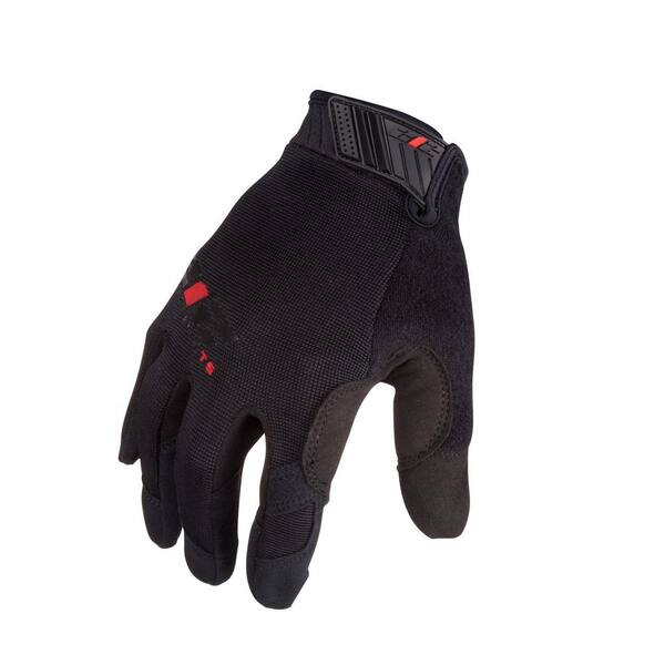 212 Performance Mechanic Touch Work Gloves Large Black Use your phone while wear 