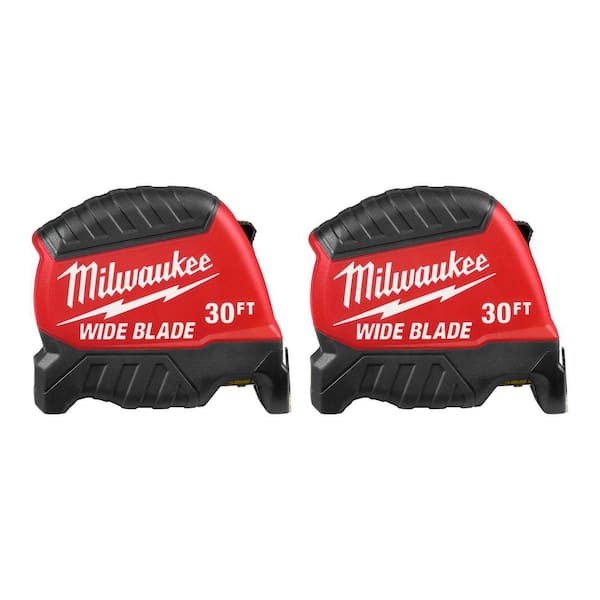 (2) 30FT Wide Blade Tape Measures