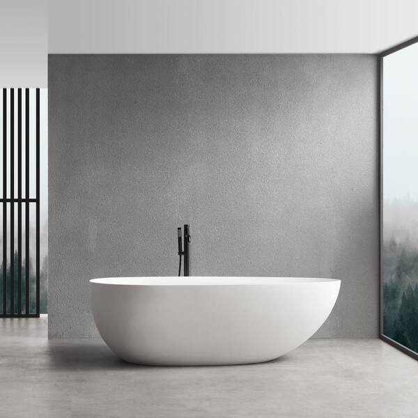 LEONORA® Freestanding 6530 Bath White Matte/Matte