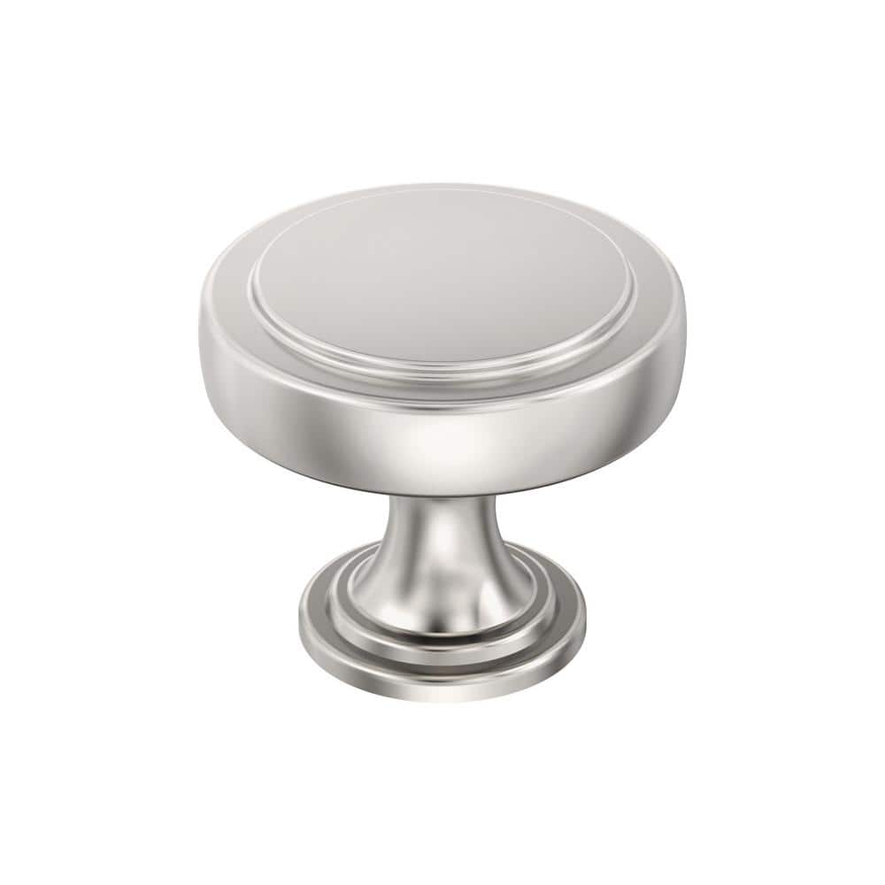 Exceed 1-1/2 in. (38 mm) Modern Polished Nickel Round Cabinet Knob price history on PriceWatchPro