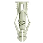 #12 1-3/4 in. Green Anchors with Screws (Pack 8)