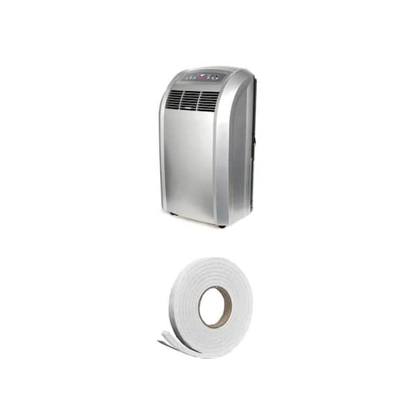 5,000 BTU Portable Air Conditioner (400 Sq. Ft.) and 3/4 in. x 7/16 in. x 10 ft. Weatherstrip Tape Combo