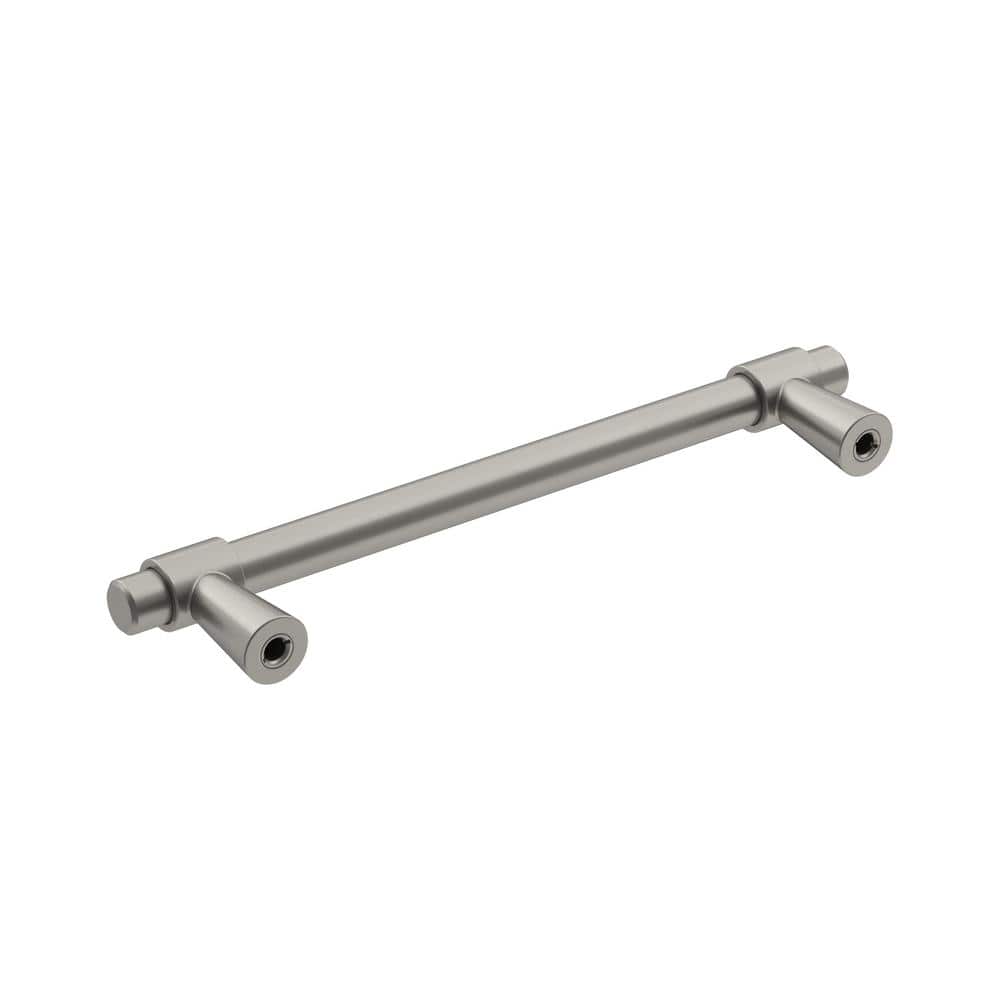 Satin Nickel 5-1/16" Modern Cabinet Bar Pull