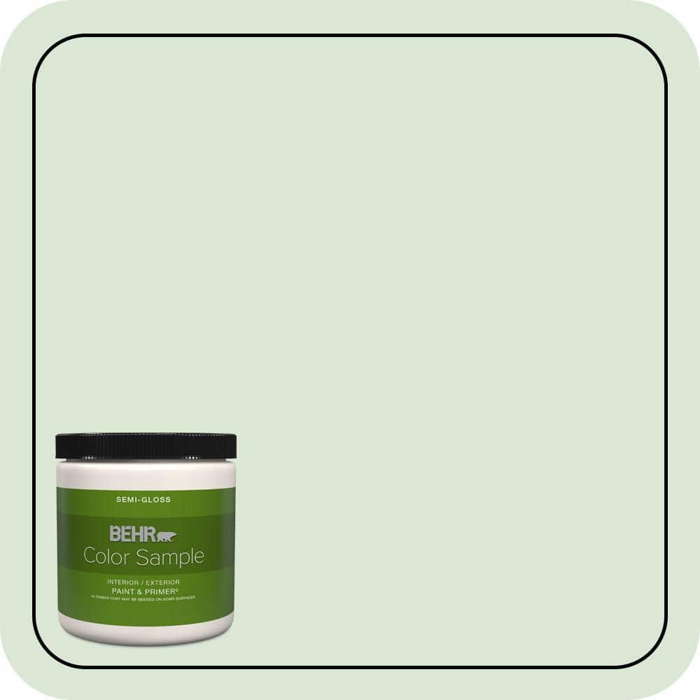 8 oz. #M400-2 Glass Tile Semi-Gloss Interior/Exterior Paint & Primer Color Sample price history on PriceWatchPro
