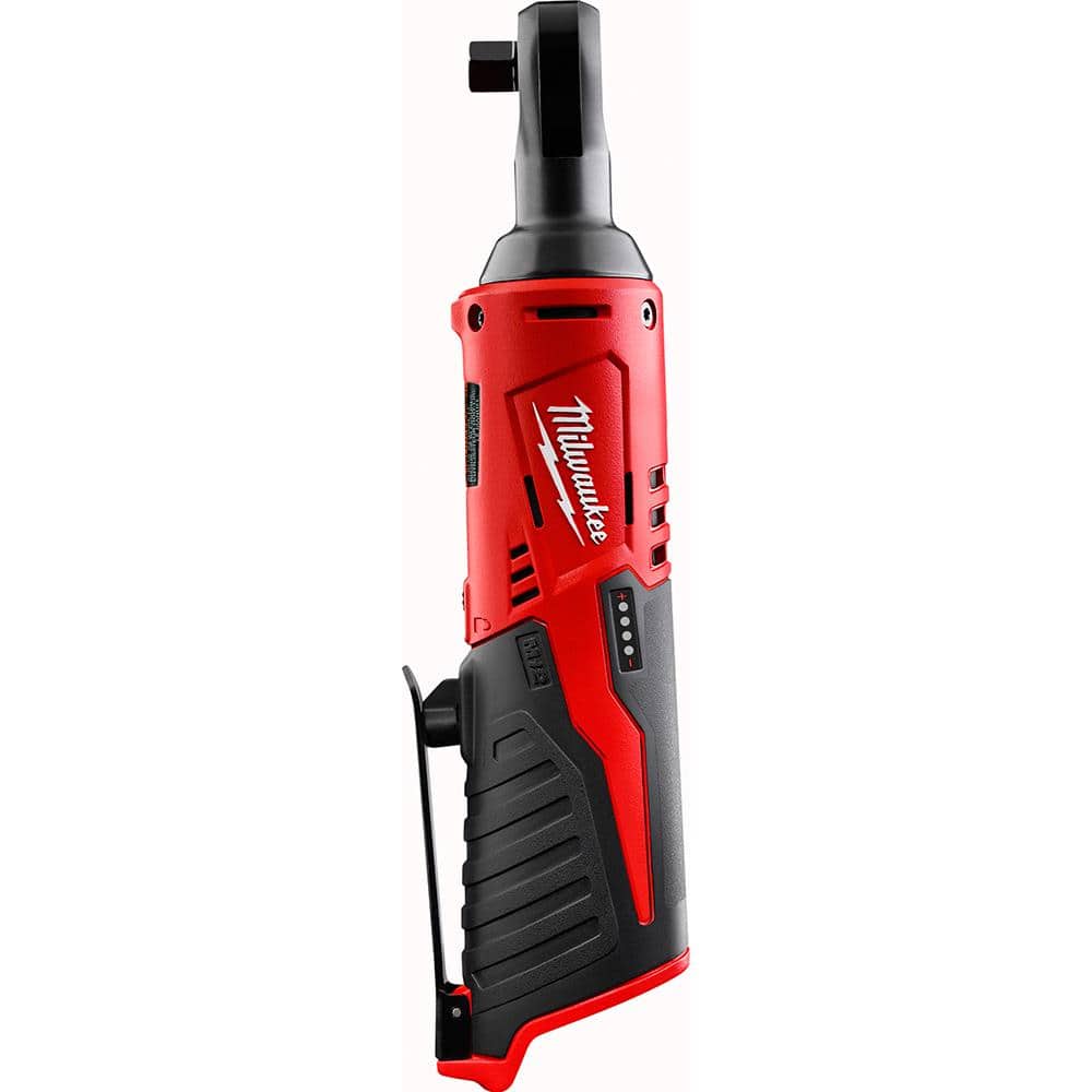 Milwaukee M12 12V Lithium-Ion Cordless 3/8 in. Ratchet (Tool-Only