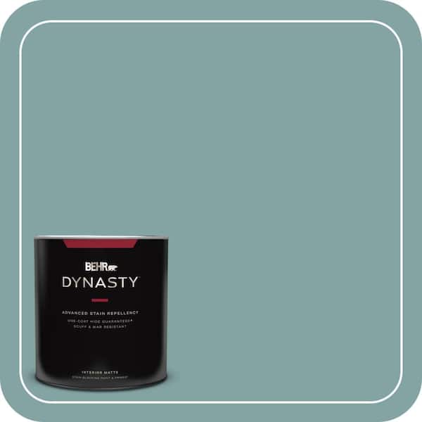 BEHR DYNASTY 1 qt. #MQ6-07 Schooner One-Coat Hide Matte Interior Stain-Blocking Paint and Primer