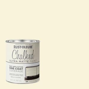 30 oz. Chalked Chiffon Cream Ultra Matte Interior Paint (2 Pack)