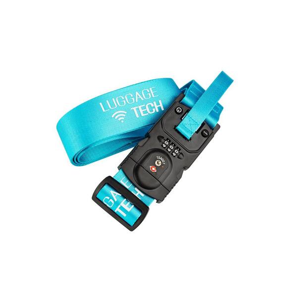 Smart Strap Bright Blue Luggage Strap 