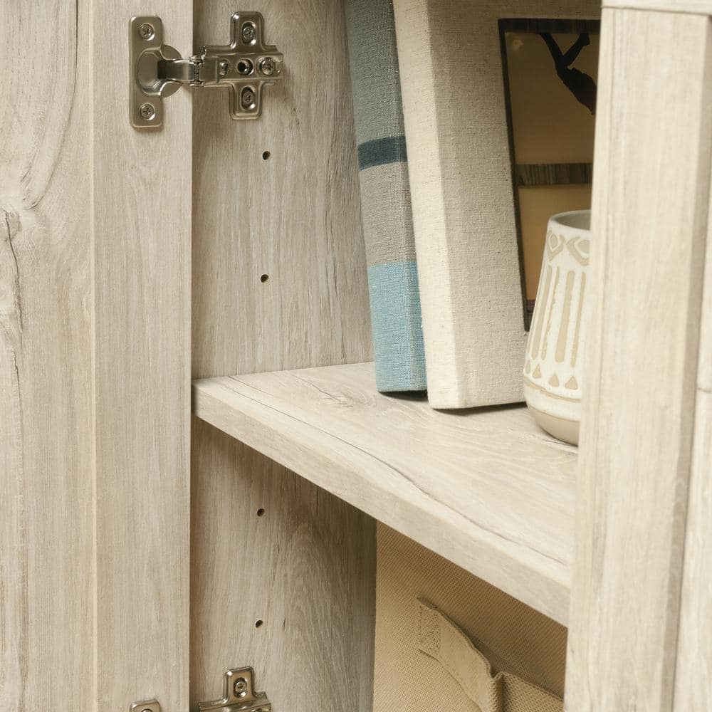 Chalk Oak 48" Adjustable Shelving Office Storage Cabinet