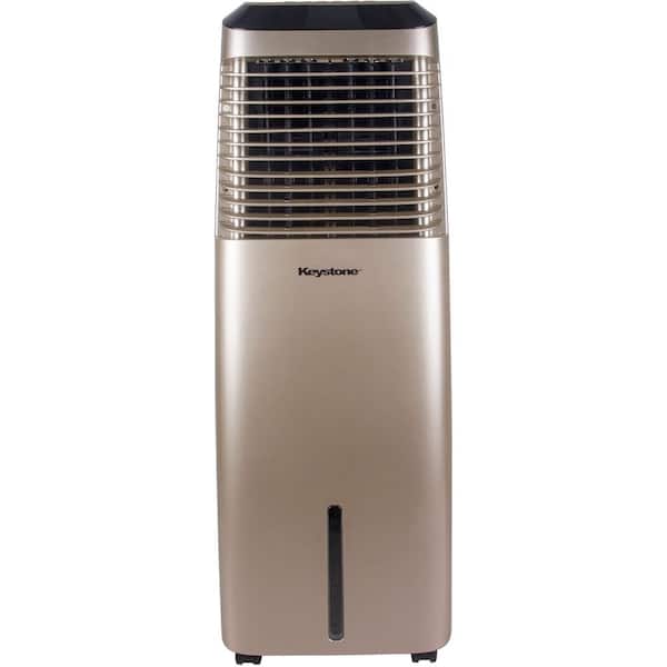 Keystone 418 CFM 3-Speed Portable Evaporative Air Cooler in Gold for up to 600 Sq. Ft. Cooling Area