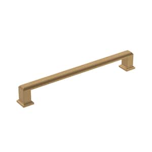 Appoint 7-9/16 in. (192 mm) Center-to-Center Champagne Bronze Drawer Pull