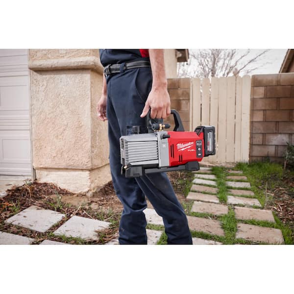 Milwaukee cordless vacuum deals pump