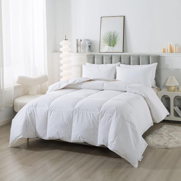 All Season White Down Full/Queen Comforter