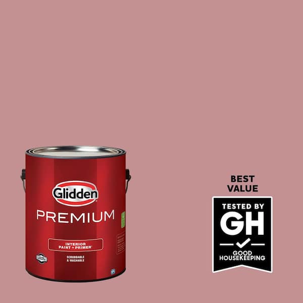 Glidden Premium 1 gal. PPG1052-4 Floral Tapestry Flat Interior Latex Paint