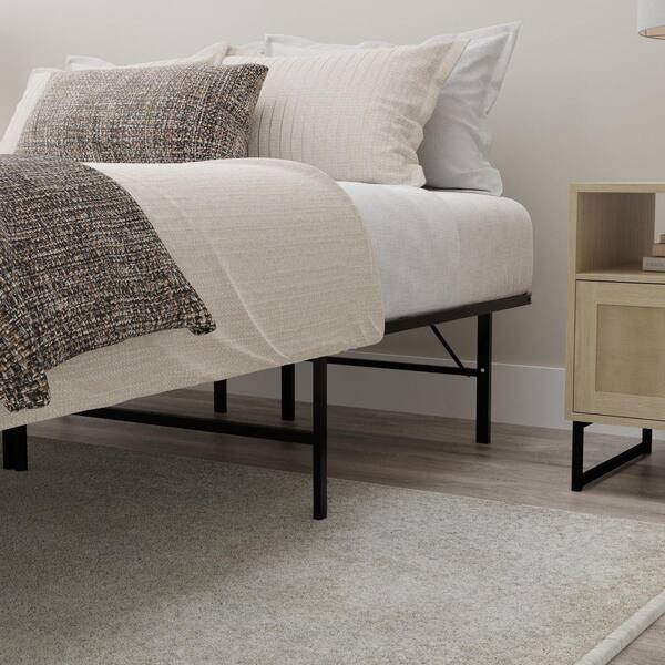 OMNE SLEEP Steel Black Full Platform Foundation OSHR46 - The Home