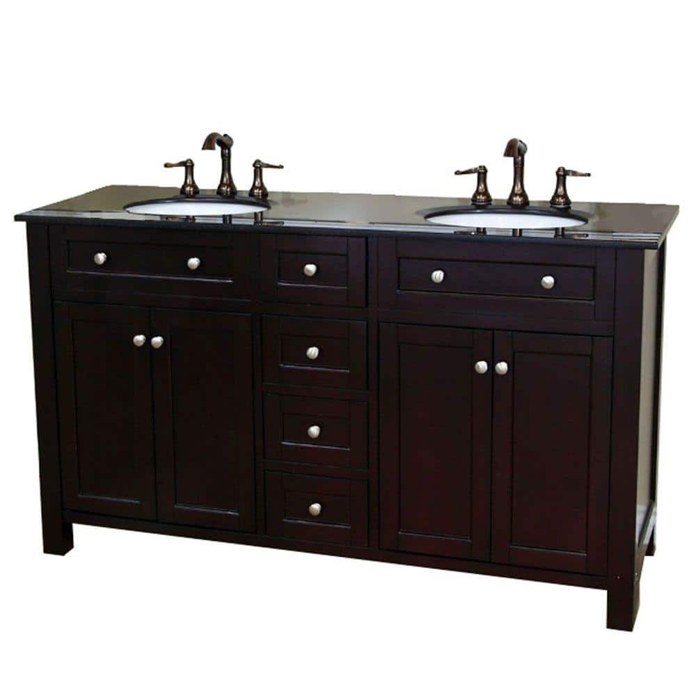 Reviews for Bellaterra Home Aston 62 in. W x 36 in. H Double Vanity in