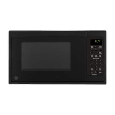 0.9 cu. ft. 900-Watt Countertop Microwave in Black