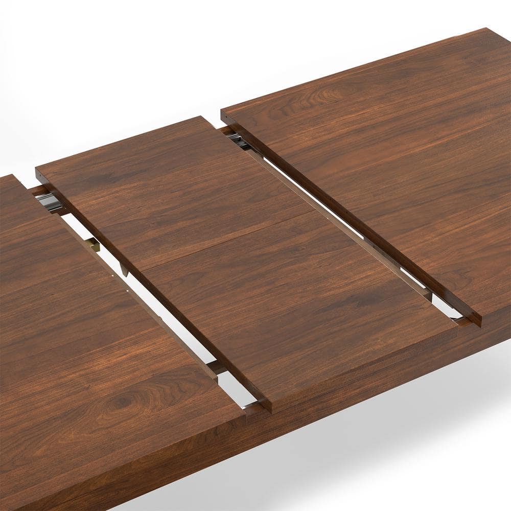 Wilson Walnut Extendable Rectangular Dining Table