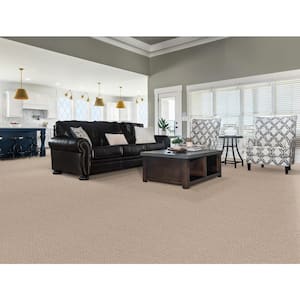 Tower Road - Cocoon - Beige 32.7 oz. SD Polyester Loop Installed Carpet