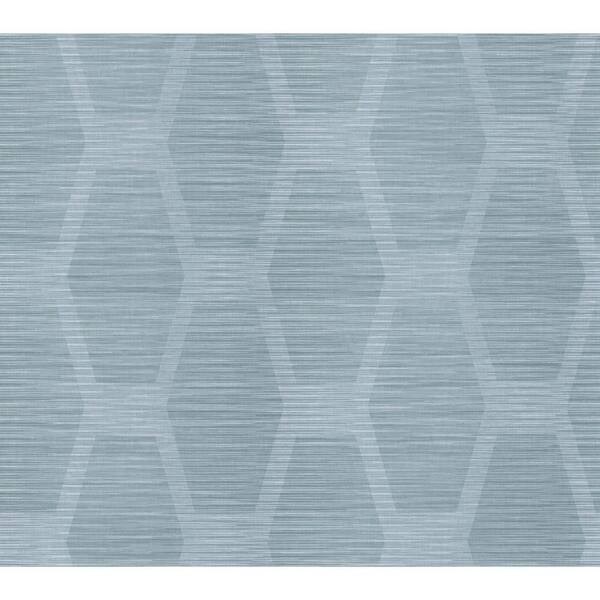 York Wallcoverings Congas Stripe Blue Spray and Stick Roll (Covers 60.75 sq. ft.)