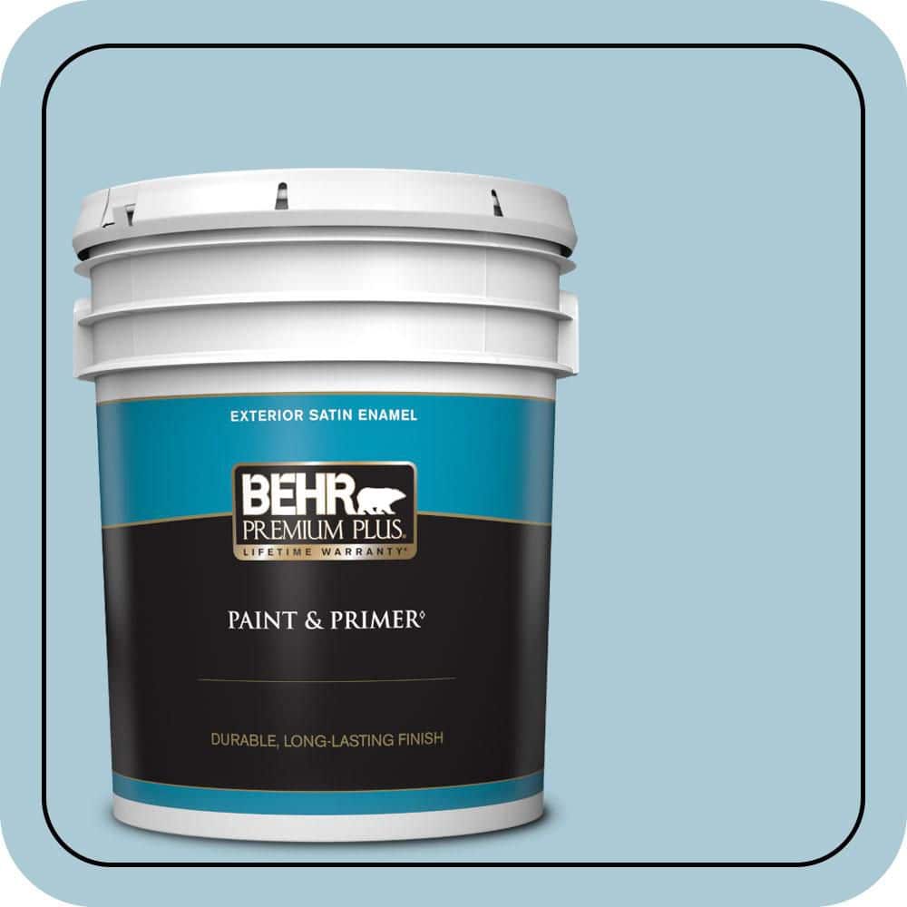 5 gal. #S480-2 Sea Wind Satin Enamel Exterior Paint & Primer price history on PriceWatchPro