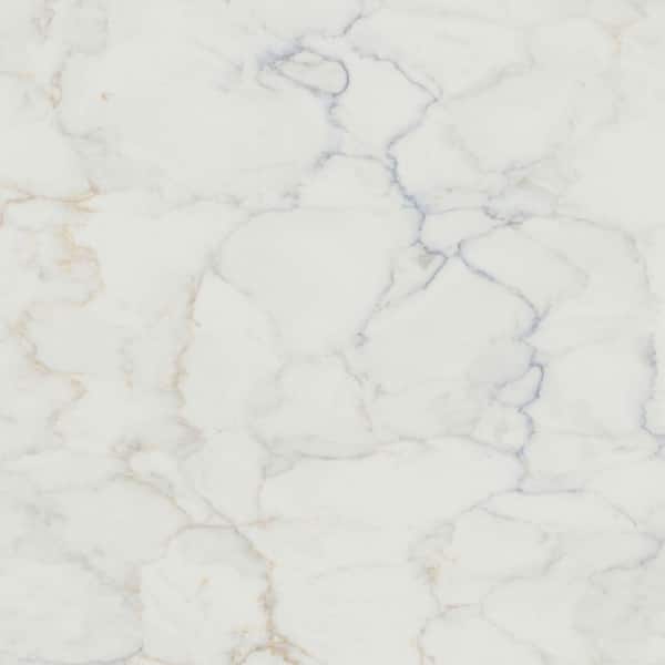 4 in. x 4 in. Quartz Countertop Sample in Calacatta Azulean