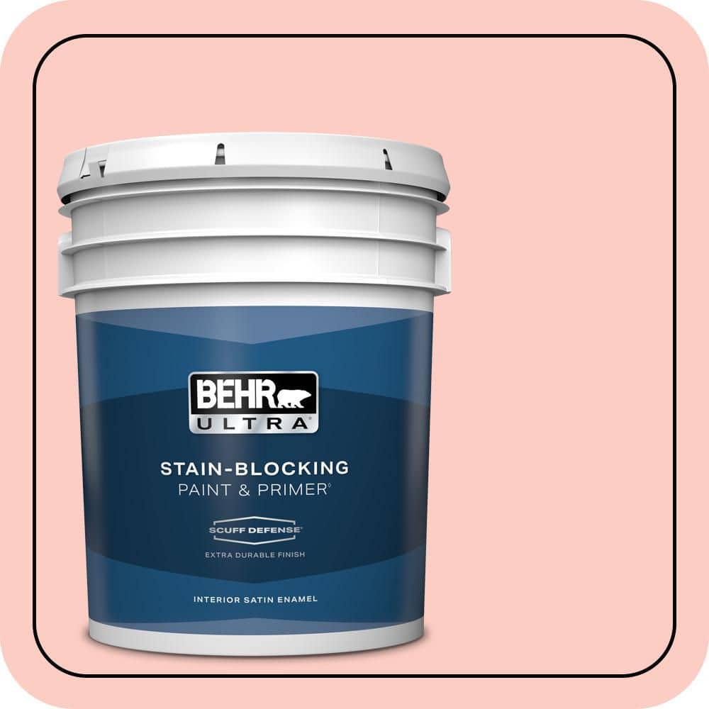 5 gal. #190C-2 Full Bloom Extra Durable Satin Enamel Interior Paint & Primer price history on PriceWatchPro