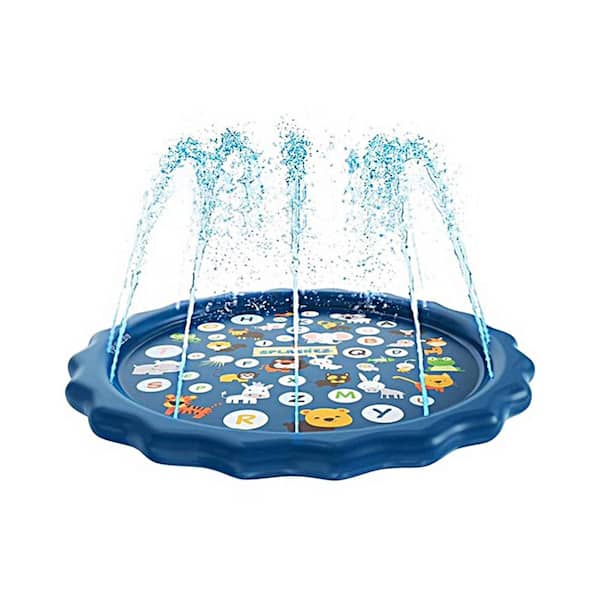Fountain Mat Kids Pull Play Mat Fountain Toy PVC Toy Pull Kids Kids Water  Play Parent-Child Play Lawn Play Garden Family Shawa Toy Pull Mat Summer  Day