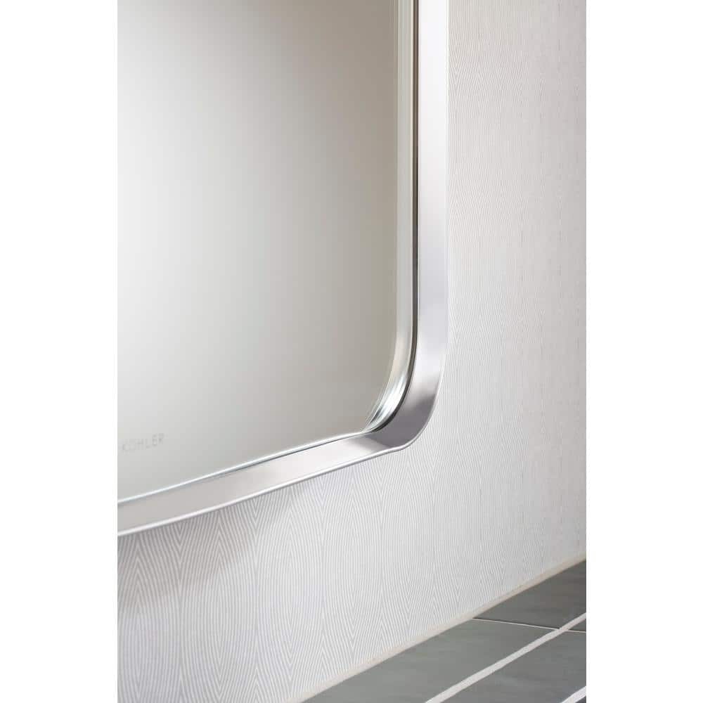 KOHLER Essential 34" x 22" Polished Chrome Rectangular Vanity Mirror