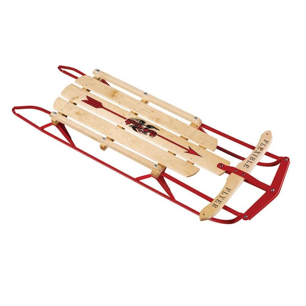 Flexible Flyer 48 in. Flexible Flyer Steel Runner Sled