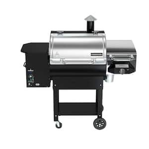 Woodwind Pellet Grill in Stainless Steel with BBQ Sear Box