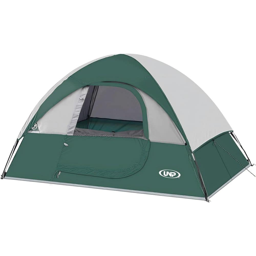Beach Tent 12 ft. x 12 ft. Large UPF50+ Pop Up Canopy with 2-Pcs Side Wall,
